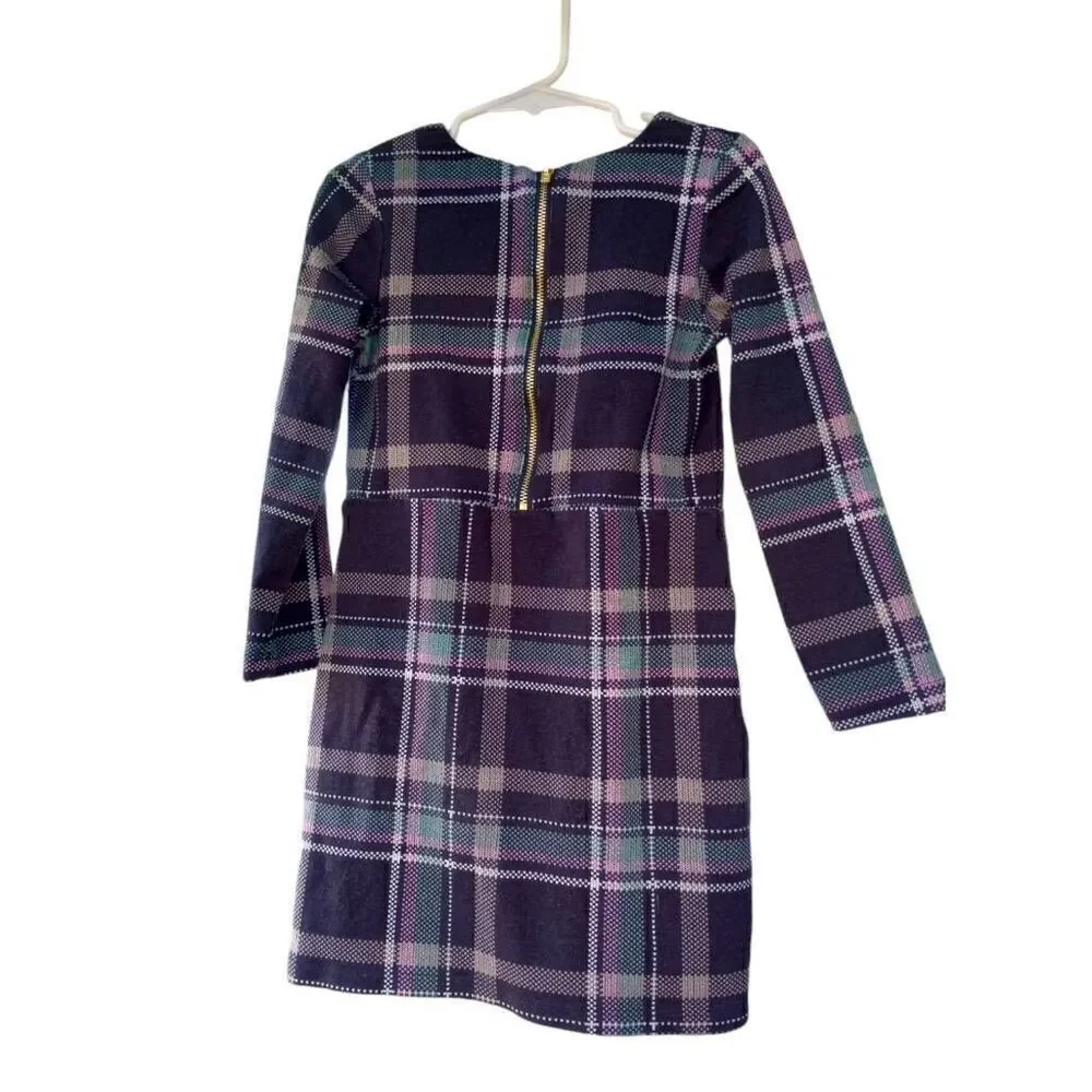 H&M plaid  girls dress